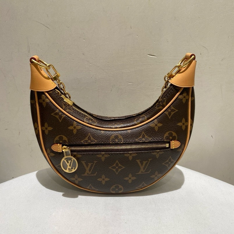 Louis Vuitton Croissant Monogram Microchip Series Brown Shoulder Bag