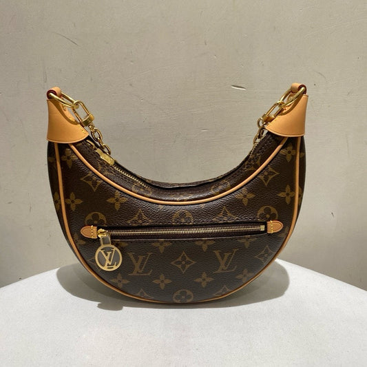 Louis Vuitton Croissant Monogram Microchip Series Brown Shoulder Bag