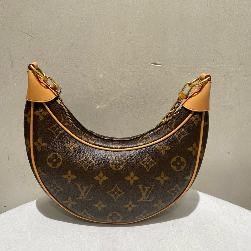 Louis Vuitton Croissant Monogram Microchip Series Brown Shoulder Bag