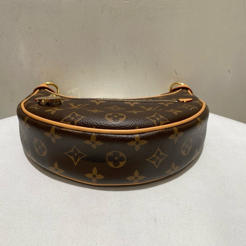 Louis Vuitton Croissant Monogram Microchip Series Brown Shoulder Bag