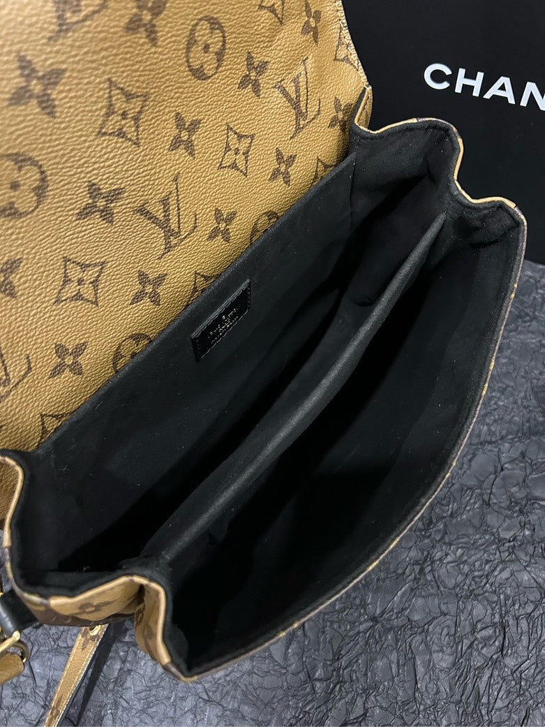 Louis Vuitton Monogram Empreinte Multi-Color Messenger Bag 25cm×19cm