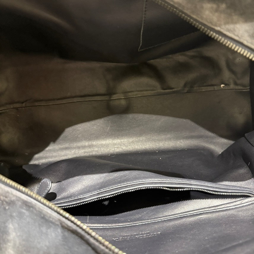 Bottega Veneta Classic Tote Black Leather Bag