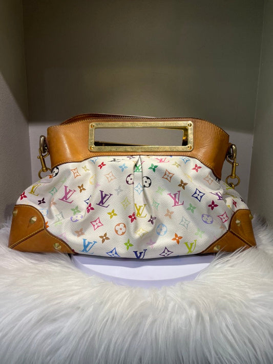 Louis Vuitton Multicolore Priscilla White Shoulder Bag