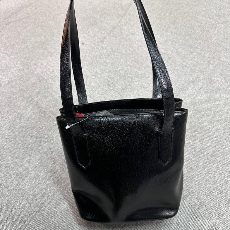 Gucci Black BVJ Tote Bag - Pre-loved Leather Style