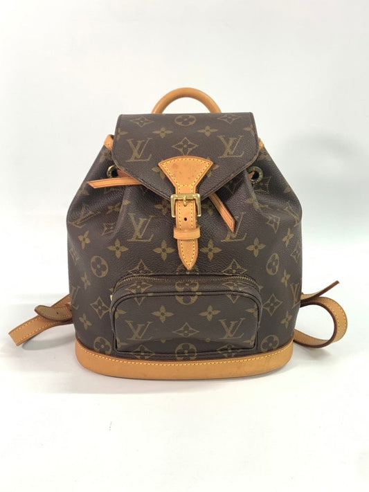 Louis Vuitton Montsouris Backpack Monogram Brown Canvas