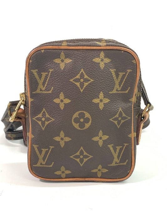 Louis Vuitton Monogram Canvas Crossbody Bag - Brown Vintage Messenger