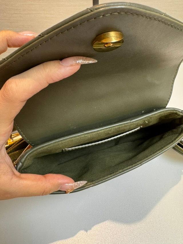Louis Vuitton New Wave Chain Bag Green Shoulder Bag