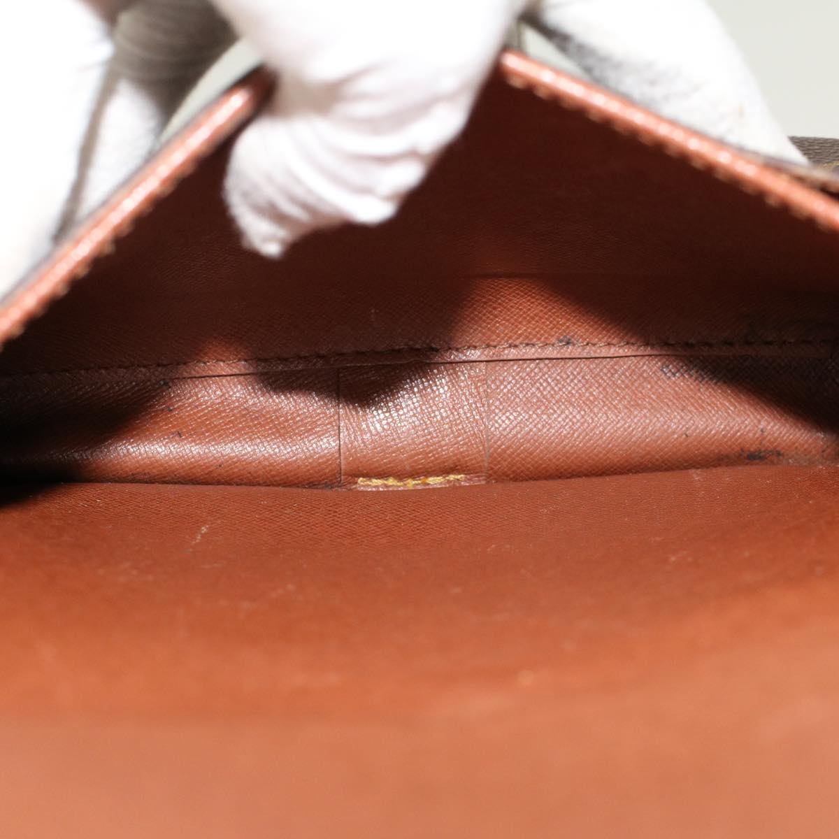 LOUIS VUITTON Monogram Cartouchiere MM Shoulder Bag M51253 LV  rd5501
