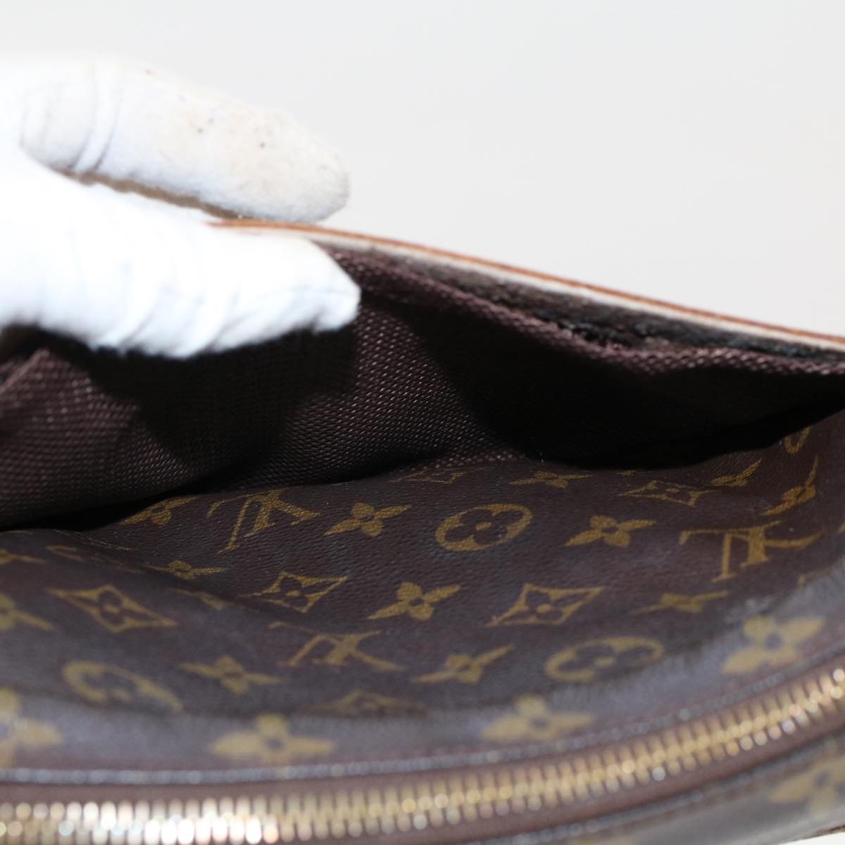 LOUIS VUITTON Monogram Jeune Fille GM Shoulder Bag M51225 LV  rd5509
