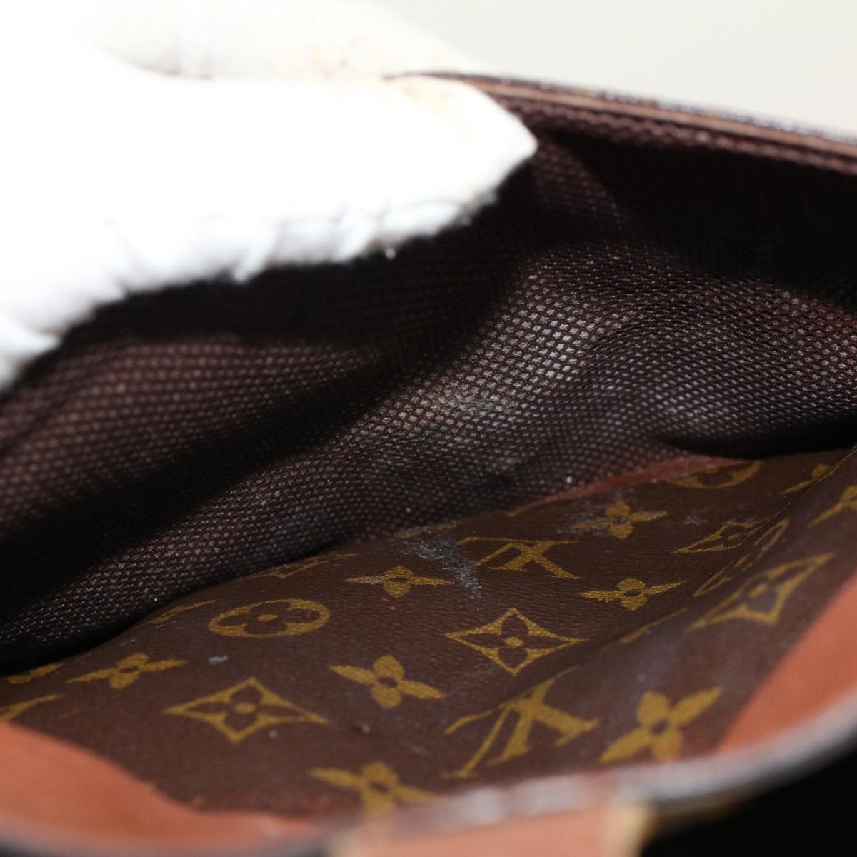 LOUIS VUITTON Monogram Jeune Fille GM Shoulder Bag M51225 LV  rd5509