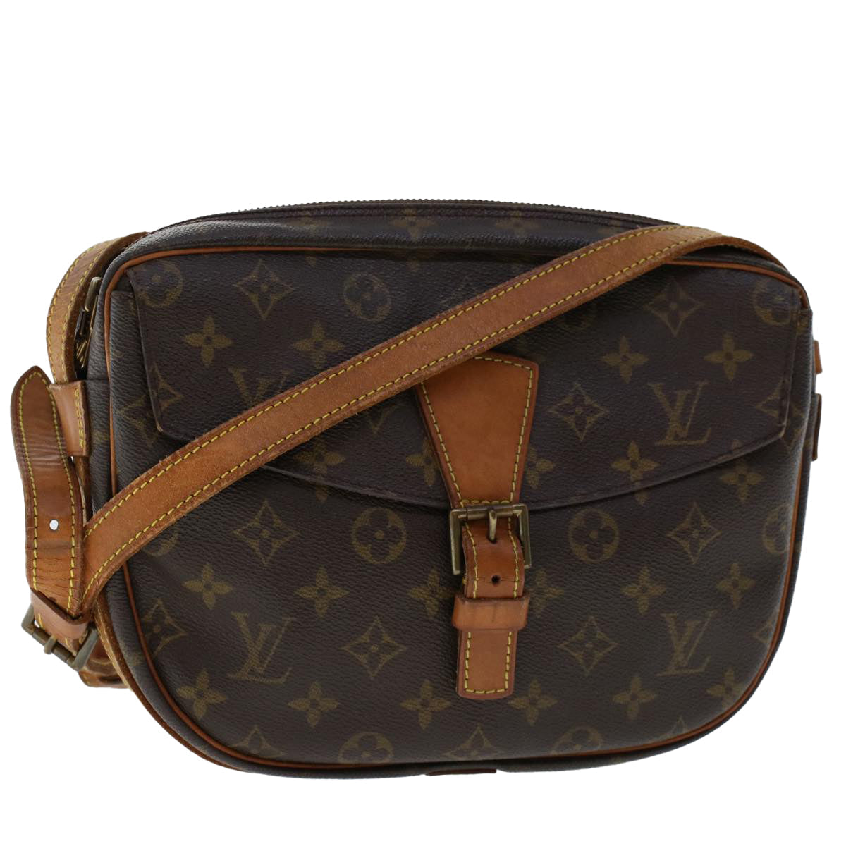 LOUIS VUITTON Monogram Jeune Fille GM Shoulder Bag M51225 LV  rd5509