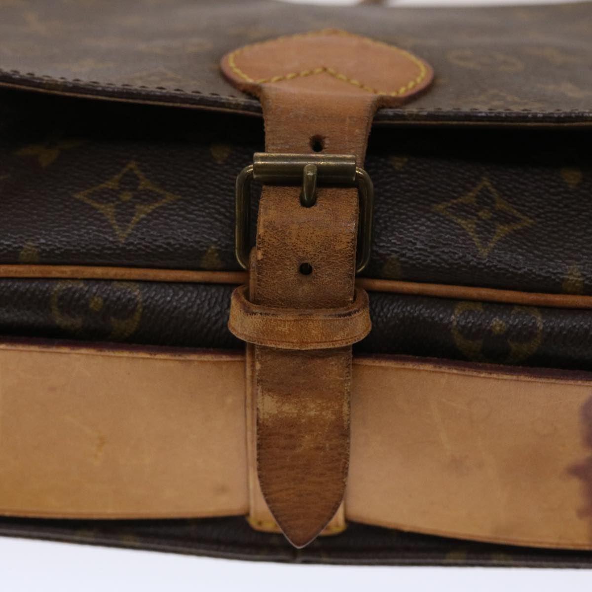 LOUIS VUITTON Monogram Cartouchiere GM Shoulder Bag M51252 LV  rd5520
