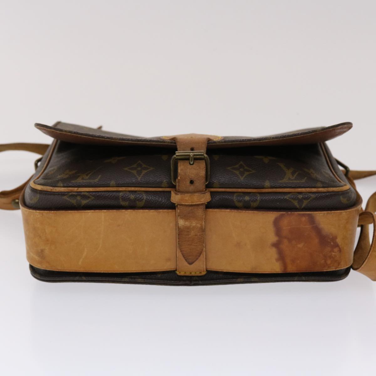 LOUIS VUITTON Monogram Cartouchiere GM Shoulder Bag M51252 LV  rd5520