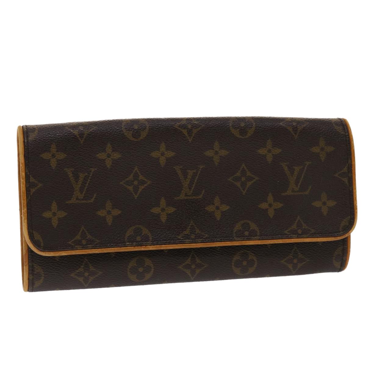LOUIS VUITTON Monogram Pochette Twin GM Shoulder Bag M51852 LV  rd5537