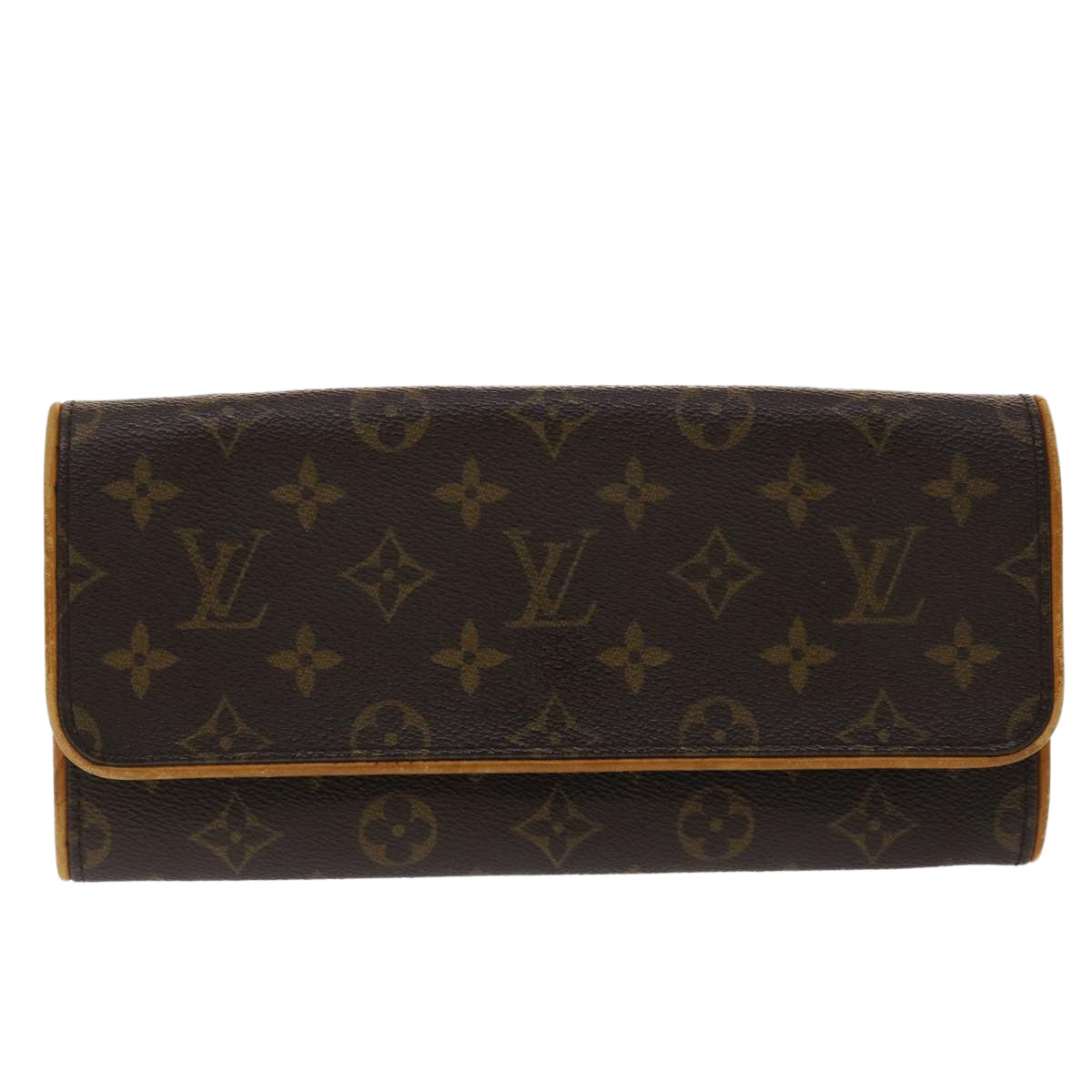 LOUIS VUITTON Monogram Pochette Twin GM Shoulder Bag M51852 LV  rd5537