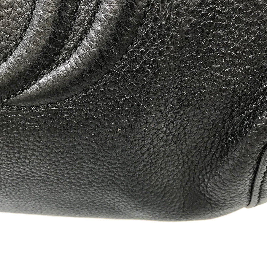 GUCCI Soho Interlocking G Fringe Tassel Chain Shoulder Bag
