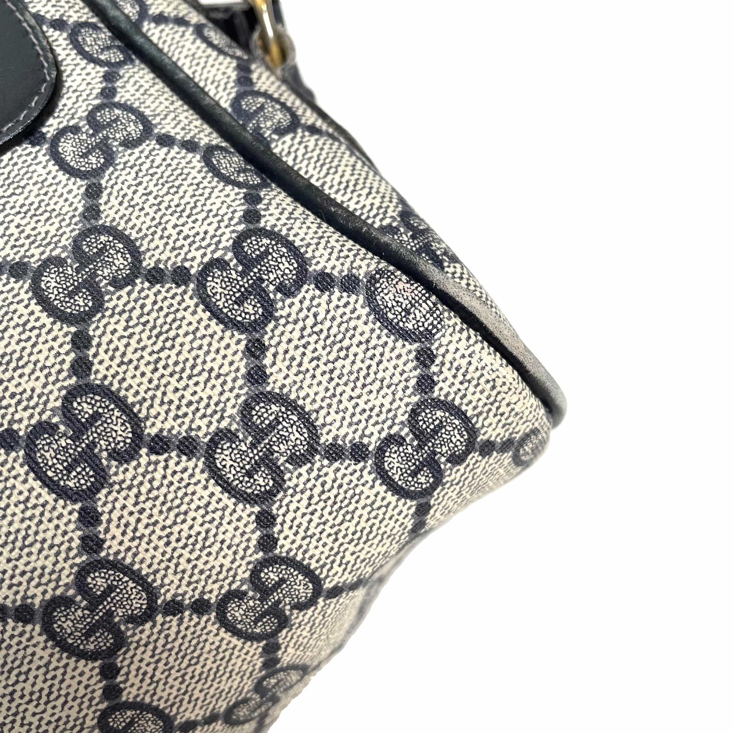 Gucci Vintage Navy Supreme Web Crossbody