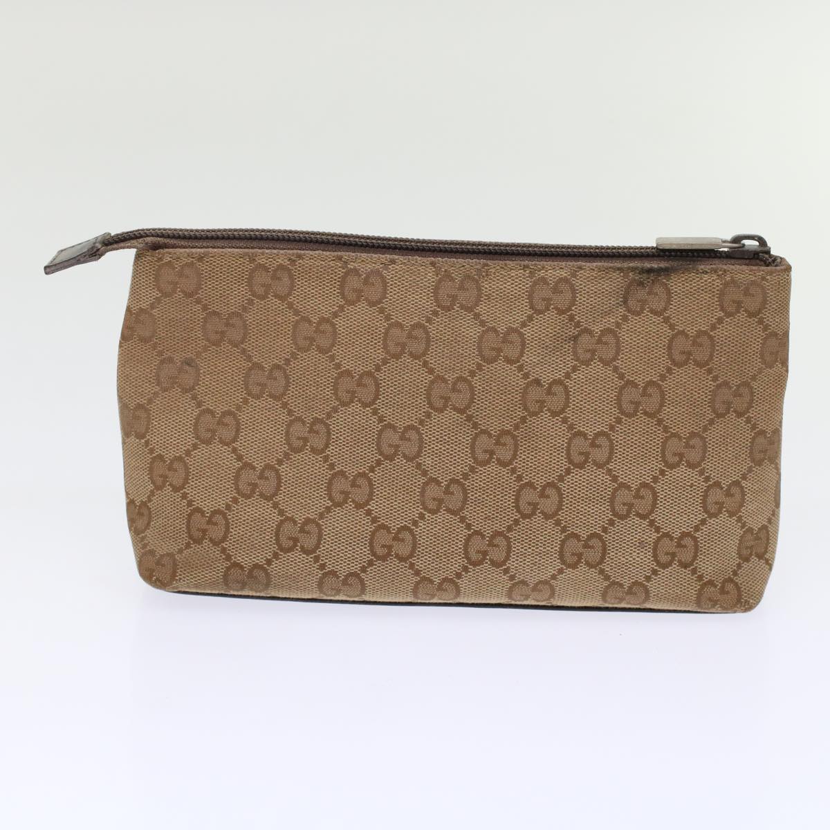 GUCCI GG Canvas Pouch Shoulder Bag 2Set Beige  tb790