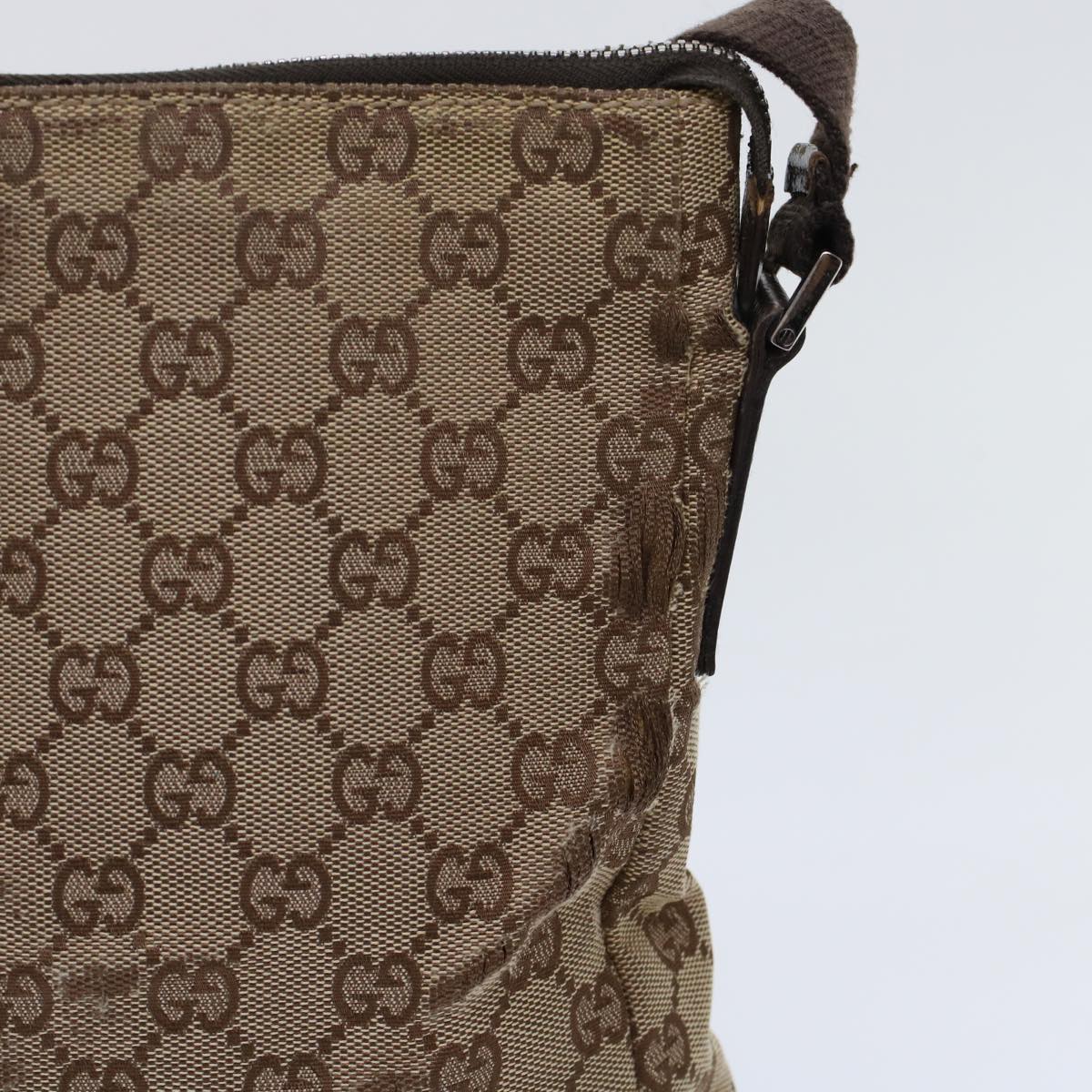 GUCCI GG Canvas Pouch Shoulder Bag 2Set Beige  tb790
