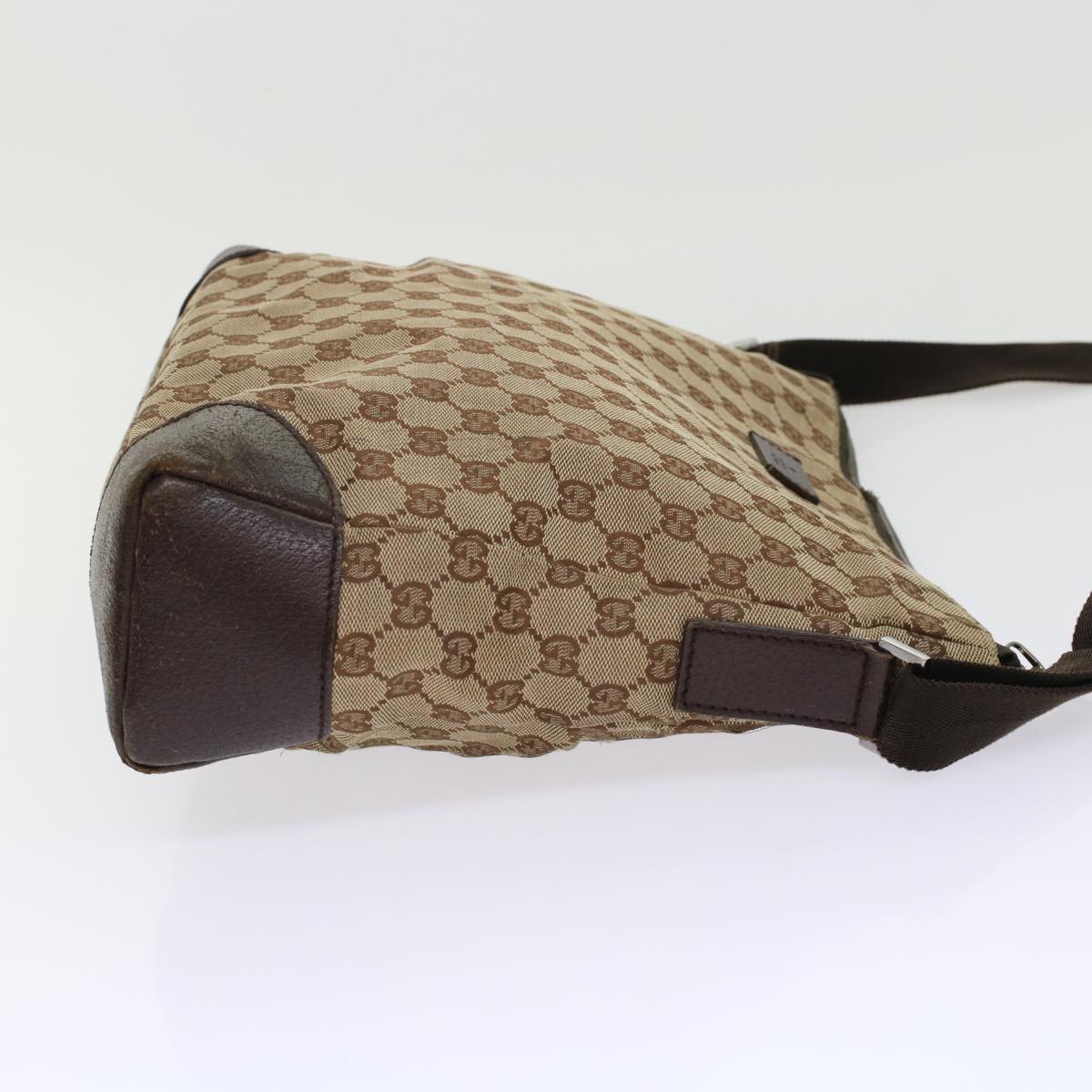 GUCCI GG Canvas Pouch Shoulder Bag 2Set Beige  tb790