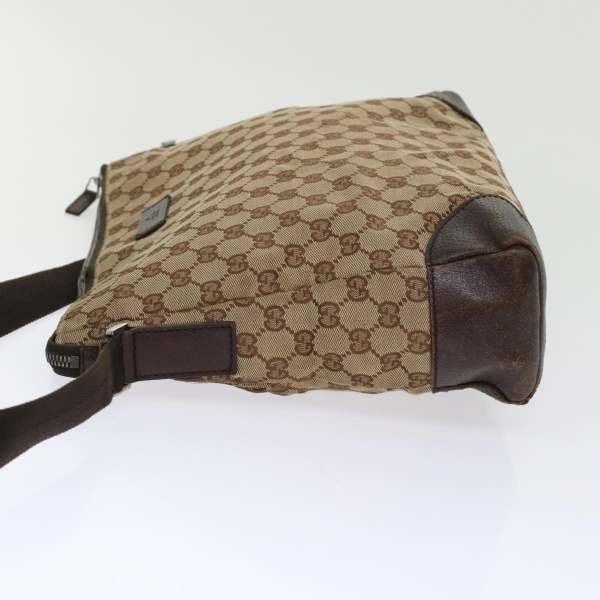 GUCCI GG Canvas Pouch Shoulder Bag 2Set Beige  tb790