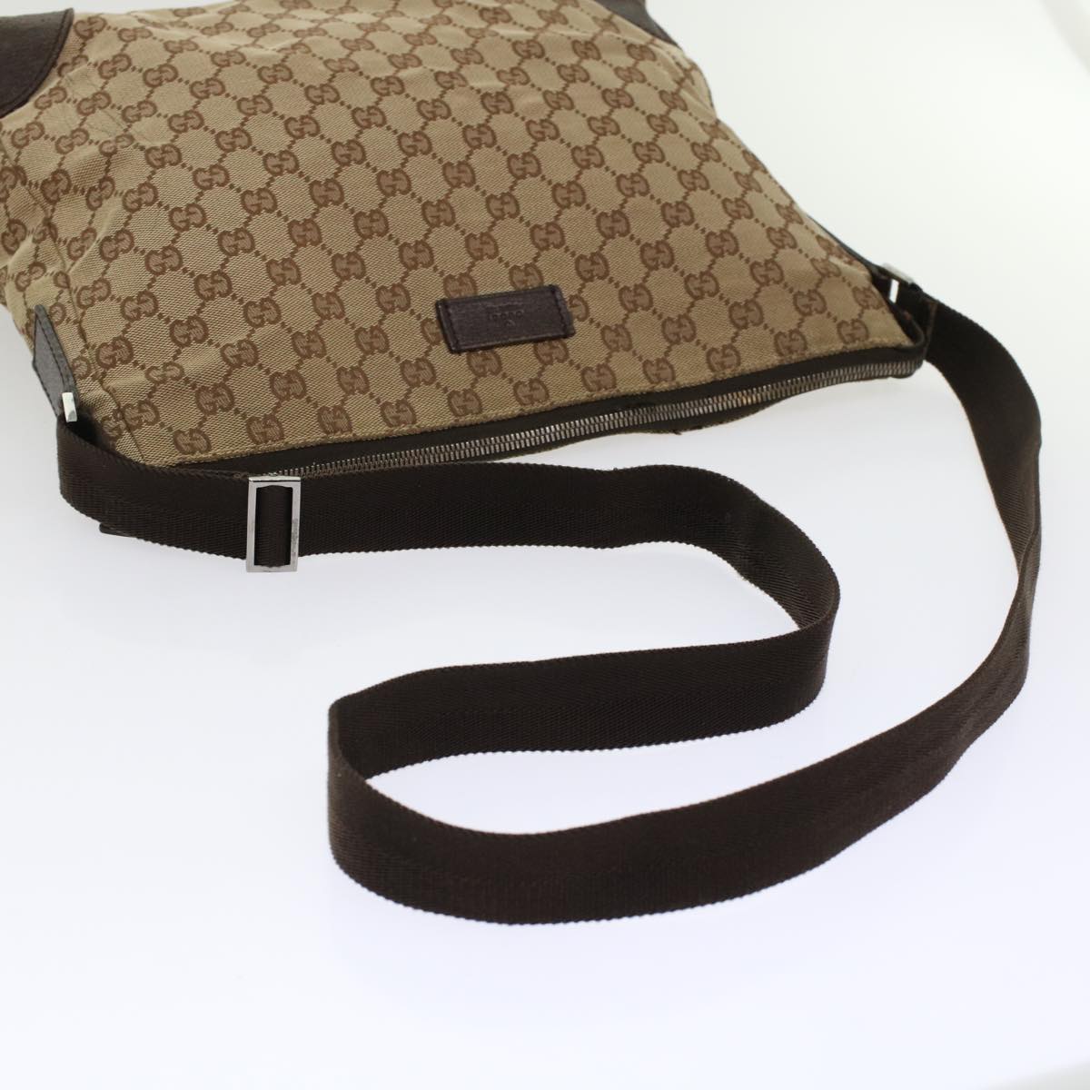 GUCCI GG Canvas Pouch Shoulder Bag 2Set Beige  tb790