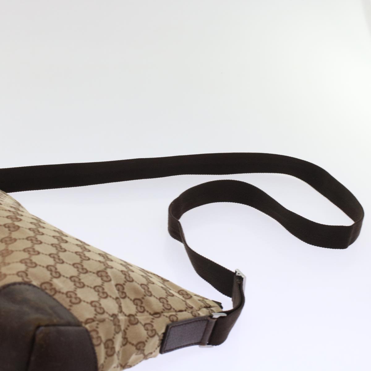 GUCCI GG Canvas Pouch Shoulder Bag 2Set Beige  tb790