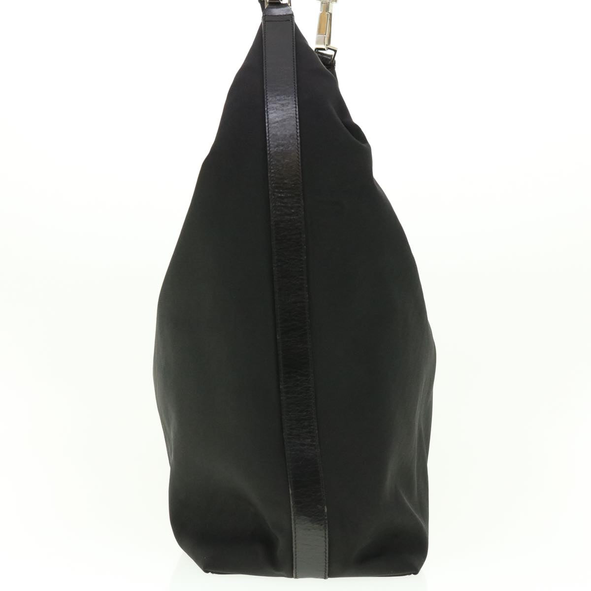GUCCI Shoulder Bag Canvas Black  ti1009