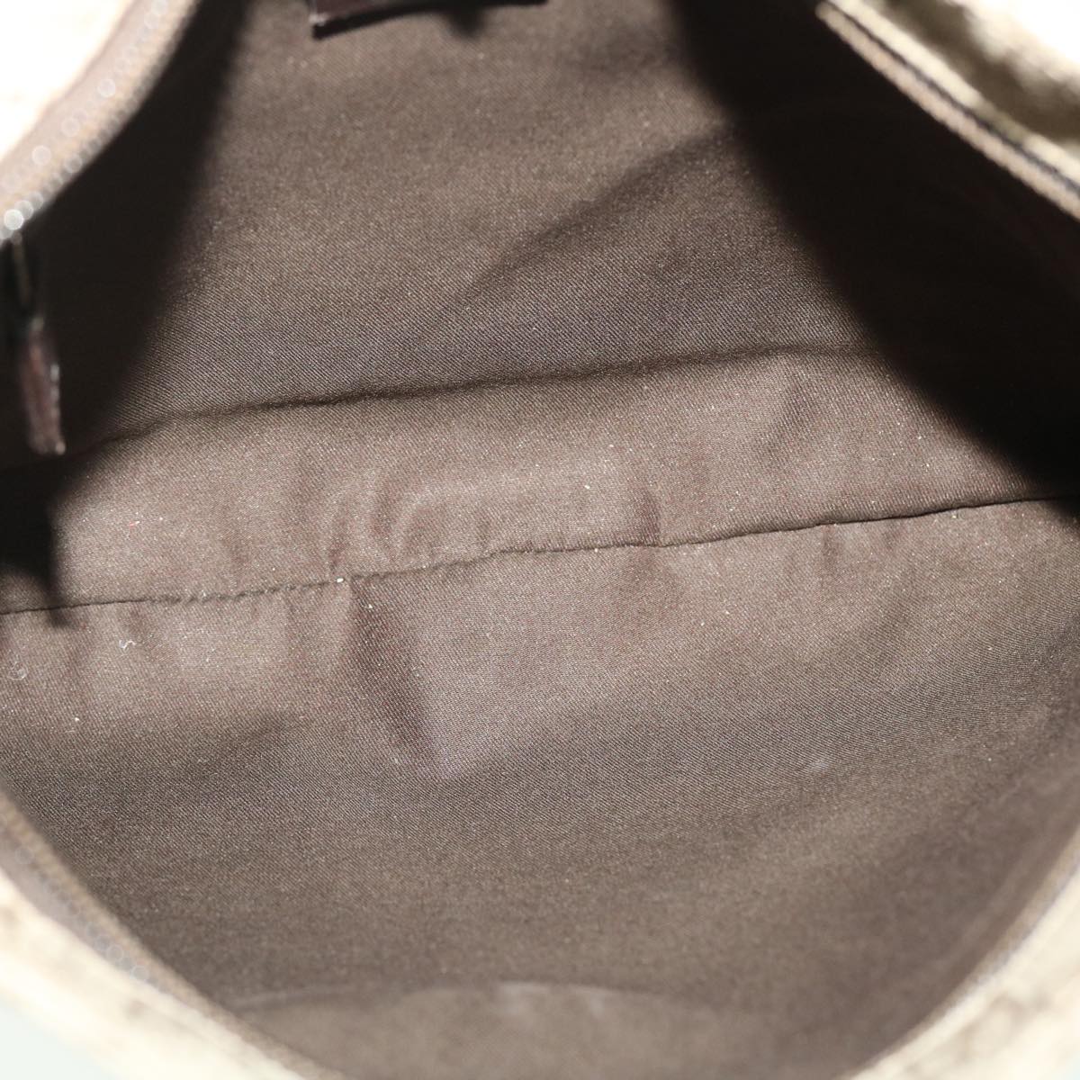 GUCCI GG Canvas Shoulder Bag PVC Leather Beige 141626  ti1052