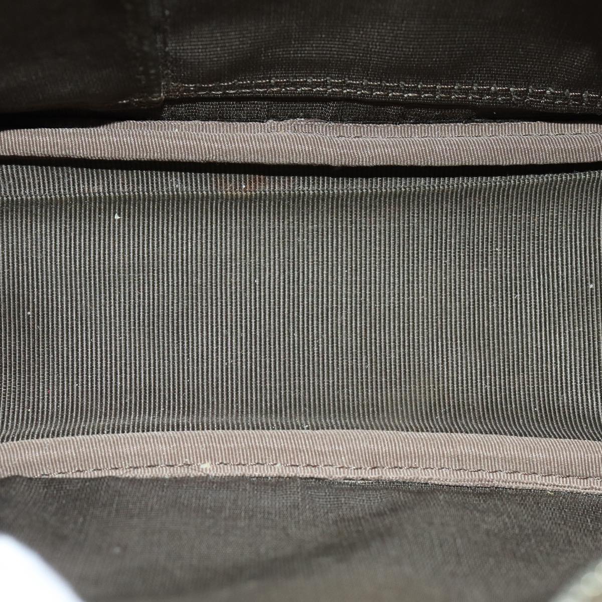 Burberry Nova Check Blue Label Shoulder Bag Nylon Brown Auth ti1741