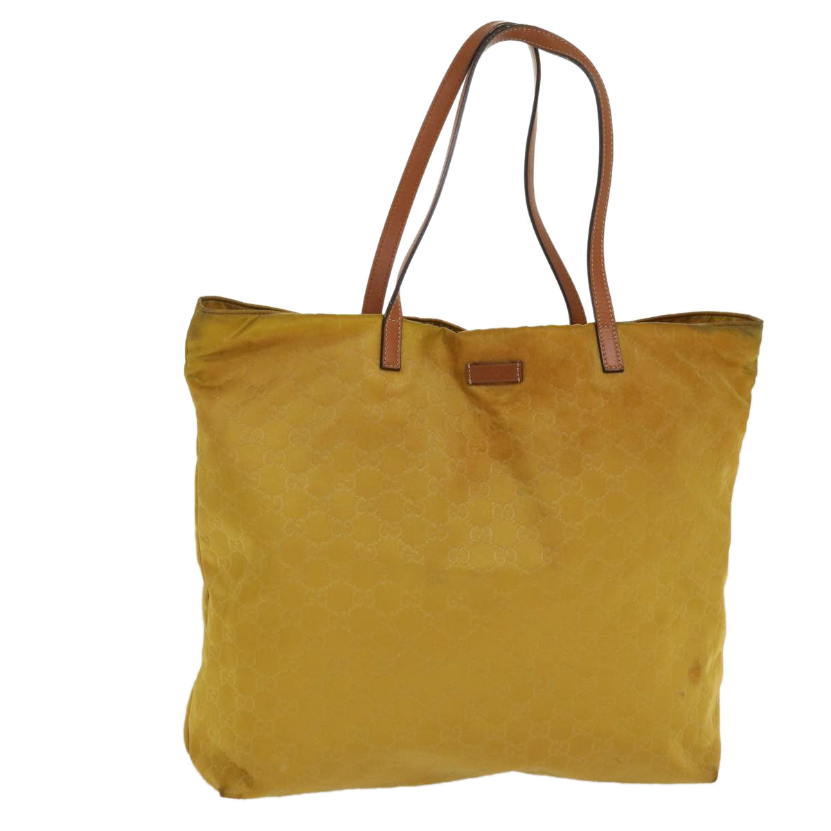 GUCCI GG Canvas Tote Bag Gold 295252  ti823