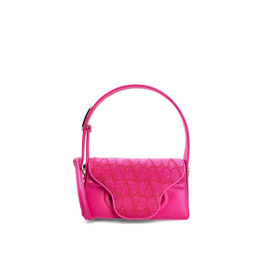 Valentino Garavani Le Grand Deuxième Logo Plaque Shoulder Bag
