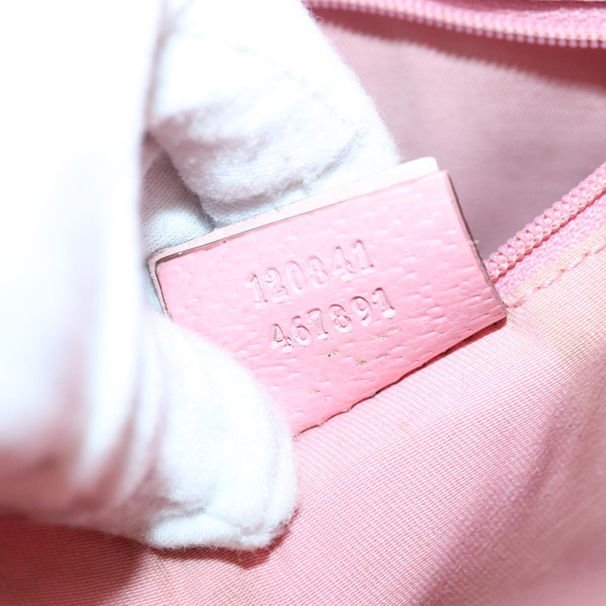 GUCCI GG Canvas Shoulder Bag Beige Gold 120841 Auth yk14171