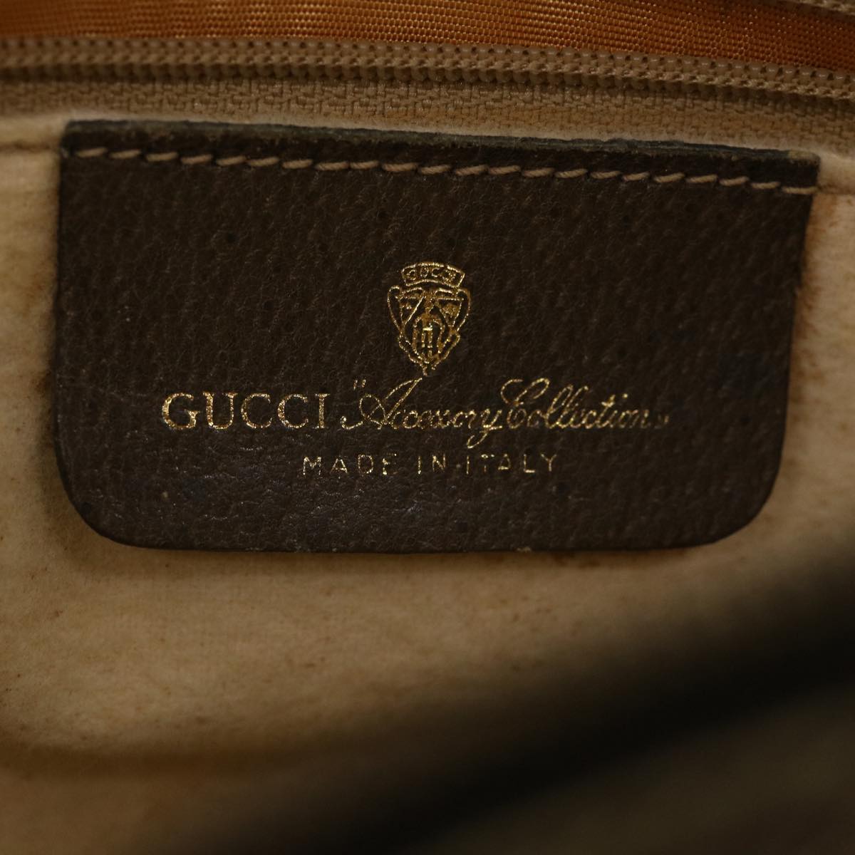 GUCCI GG Canvas Web Sherry Line Shoulder Bag Beige Red Green  yk5378
