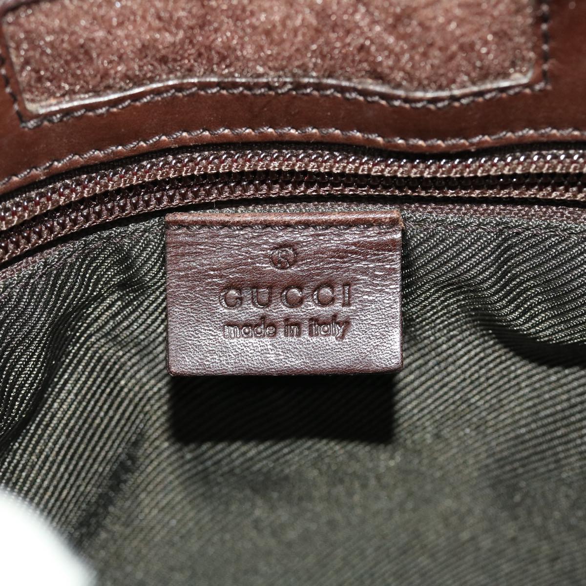 GUCCI GG Canvas Shoulder Bag PVC Leather Beige 27639  yk7163