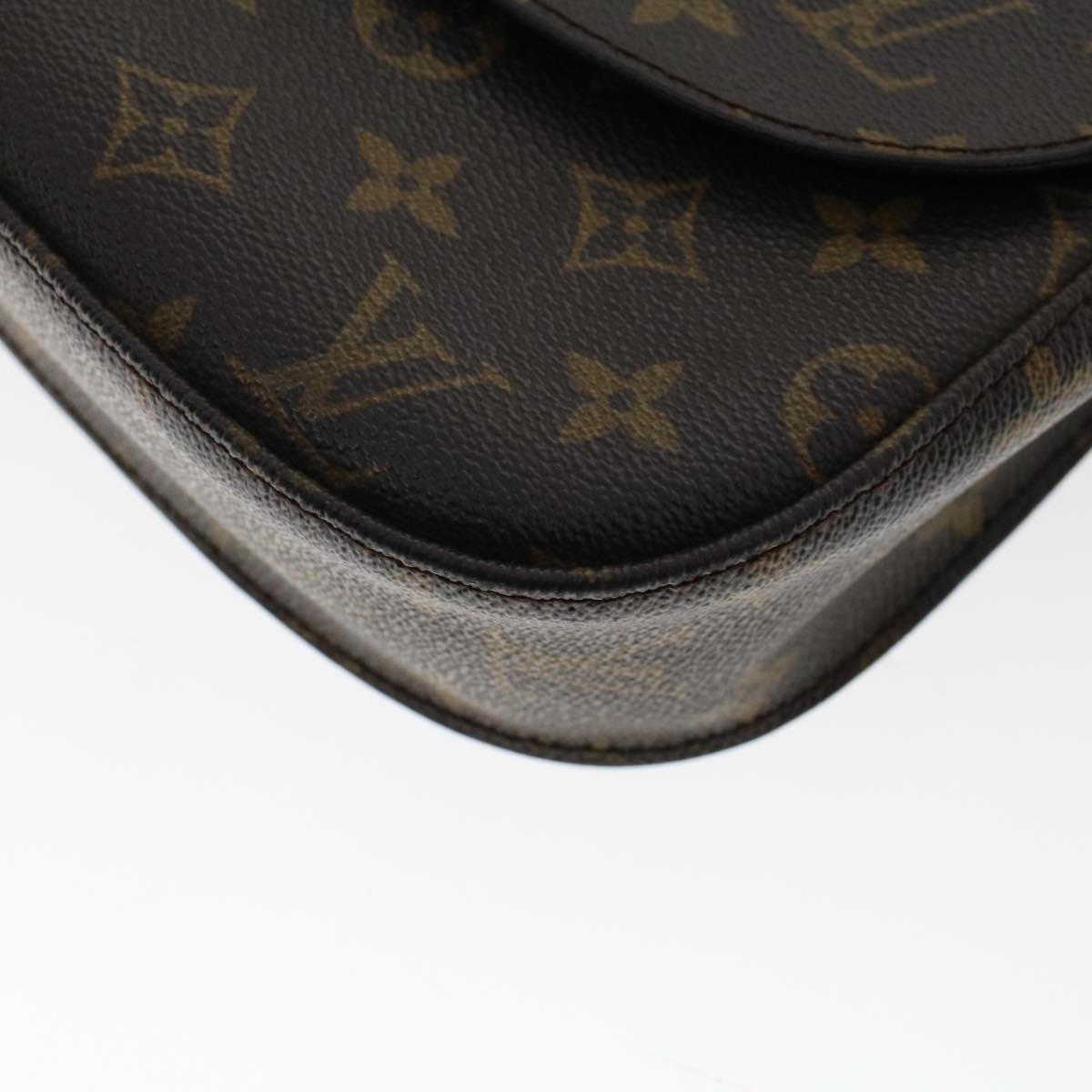 LOUIS VUITTON Monogram Saint Cloud GM Shoulder Bag M51242 LV  yk7739