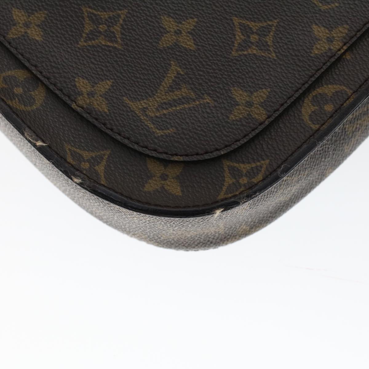 LOUIS VUITTON Monogram Saint Cloud GM Shoulder Bag M51242 LV  yk7739