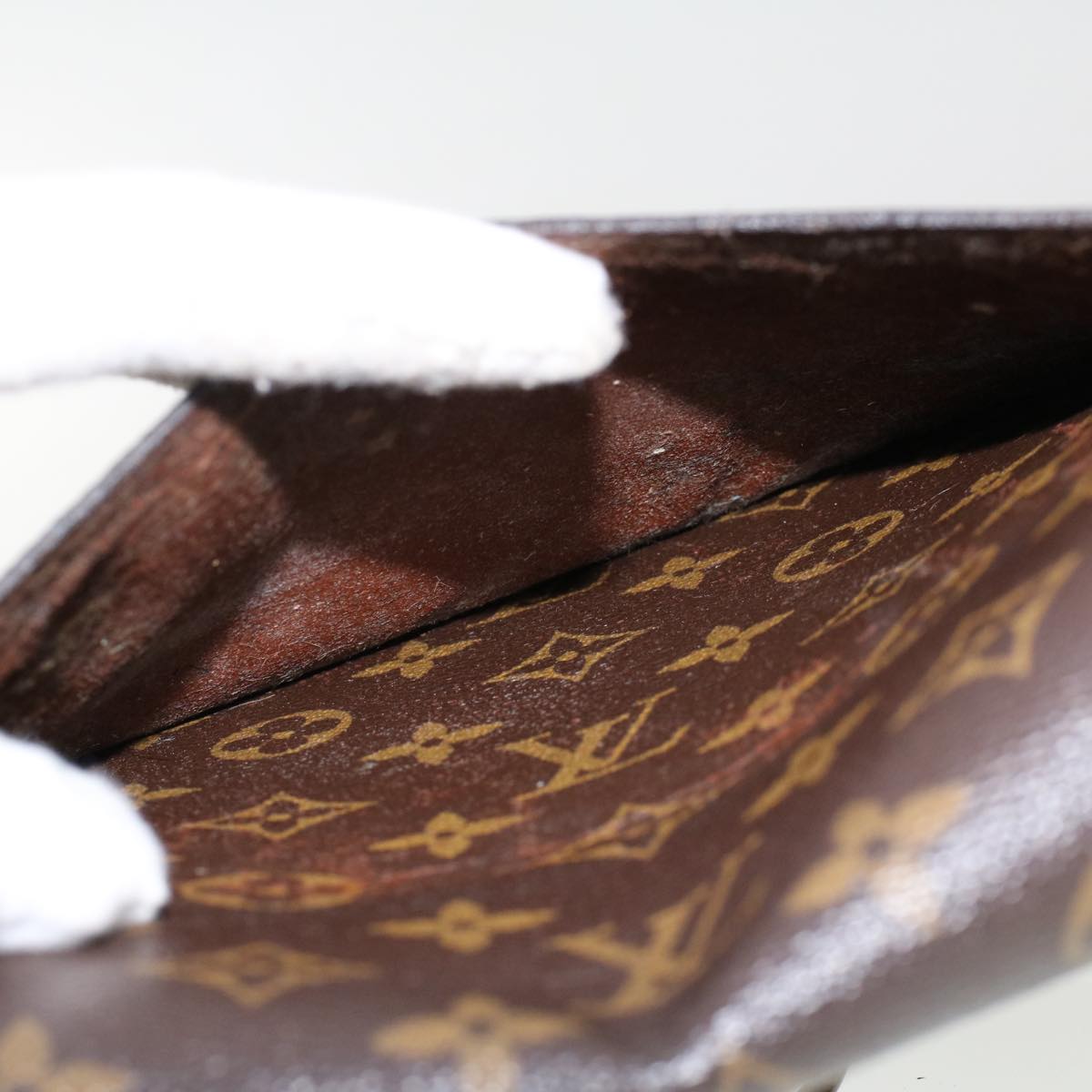 LOUIS VUITTON Monogram Saint Cloud GM Shoulder Bag M51242 LV  yk7739