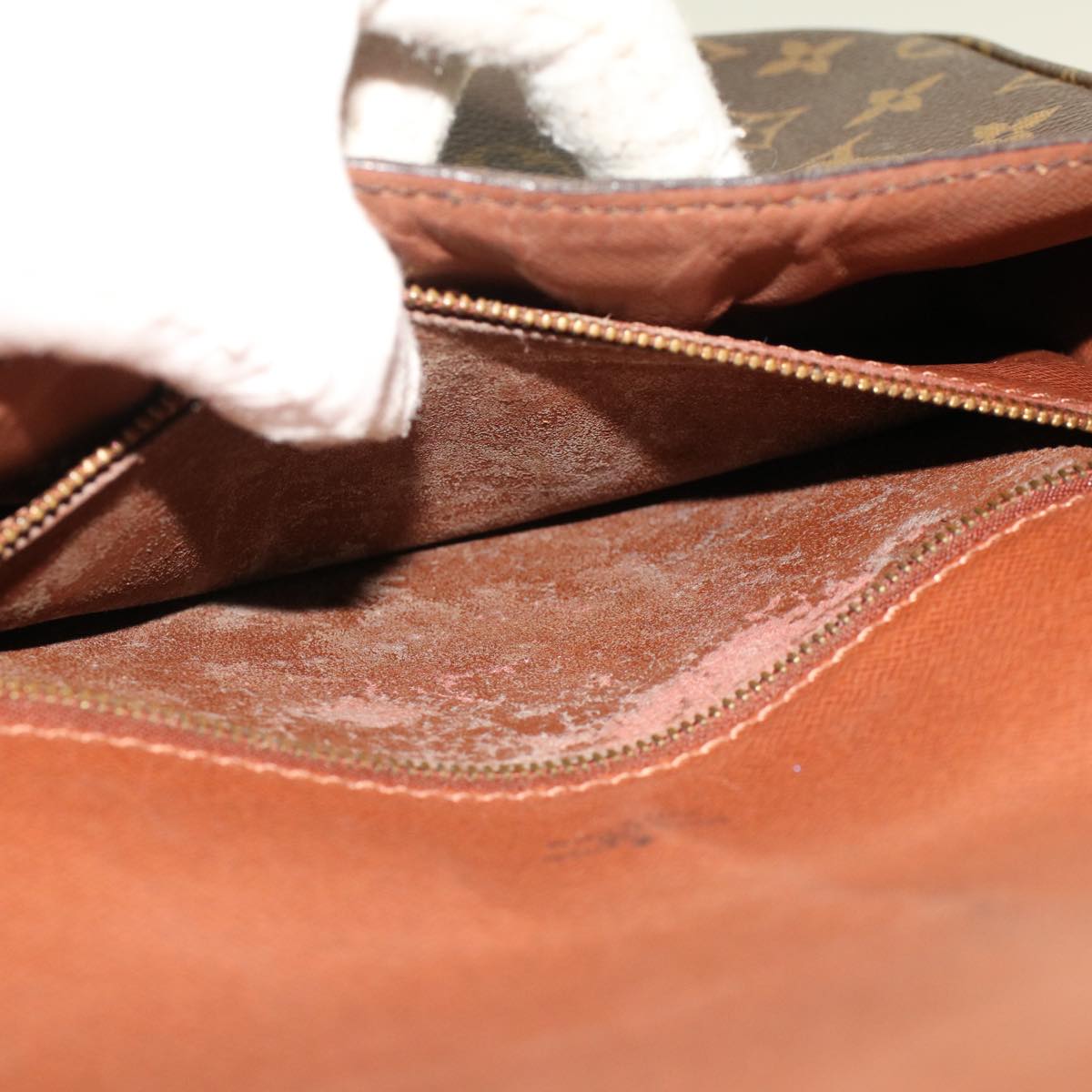 LOUIS VUITTON Monogram Saint Cloud GM Shoulder Bag M51242 LV  yk7739