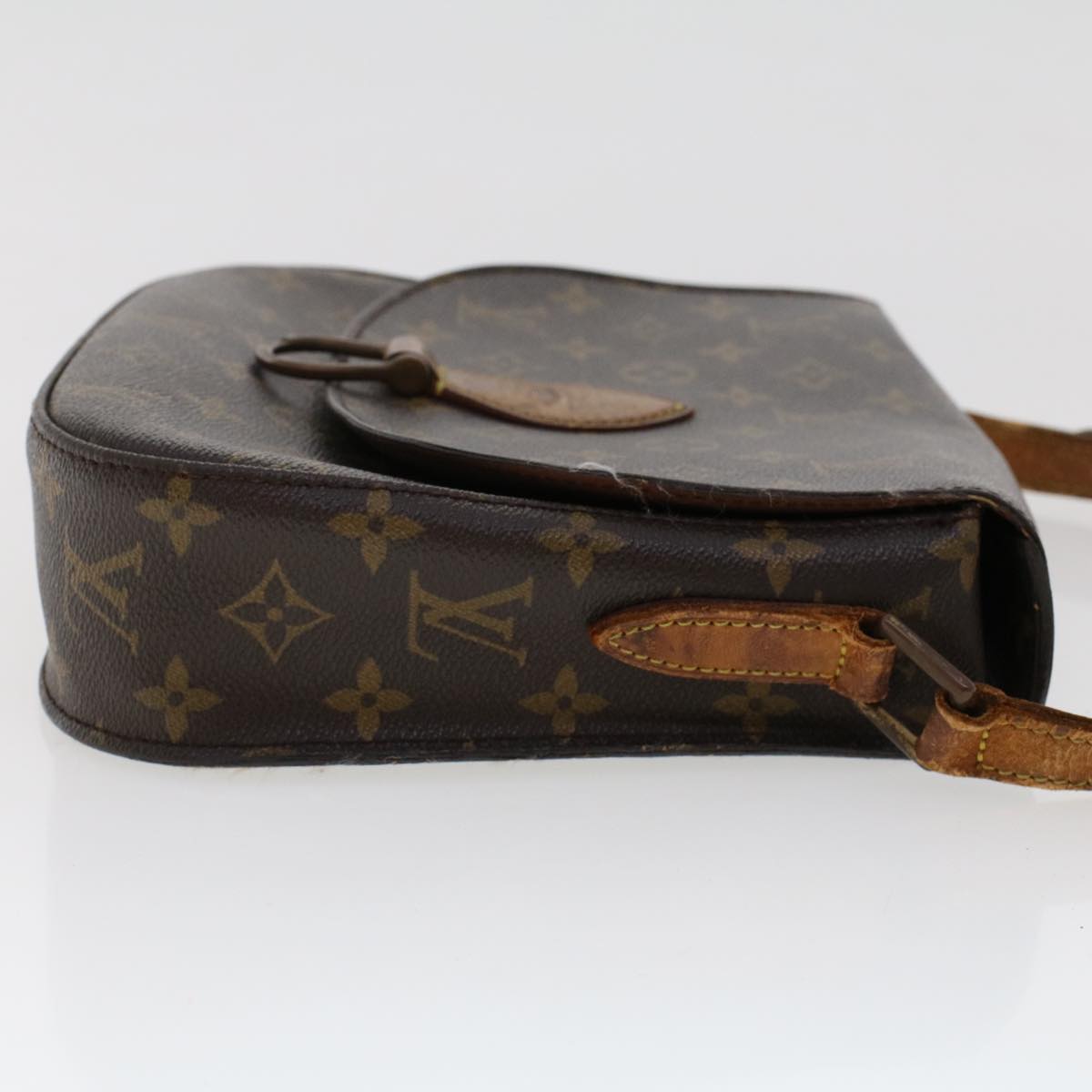 LOUIS VUITTON Monogram Saint Cloud GM Shoulder Bag M51242 LV  yk7739