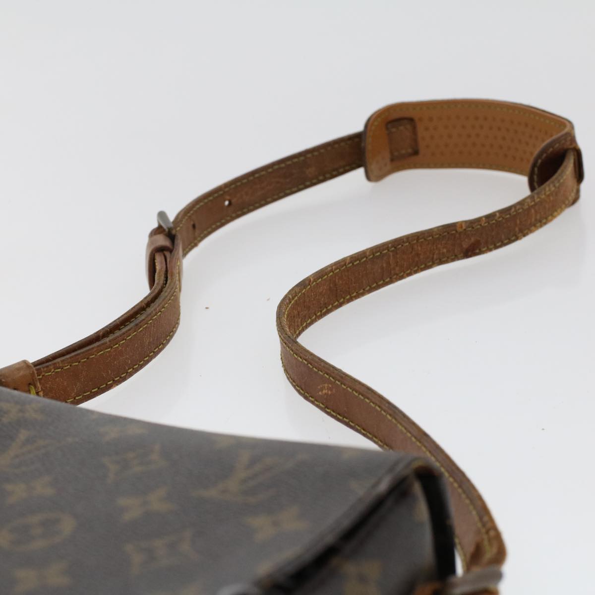 LOUIS VUITTON Monogram Saint Cloud GM Shoulder Bag M51242 LV  yk7739