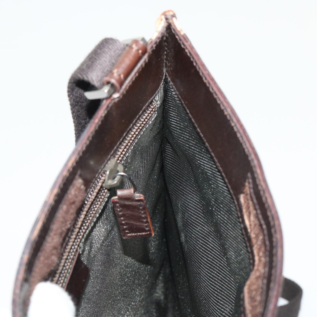 GUCCI GG Canvas Shoulder Bag PVC Leather Beige 27639  yk7766